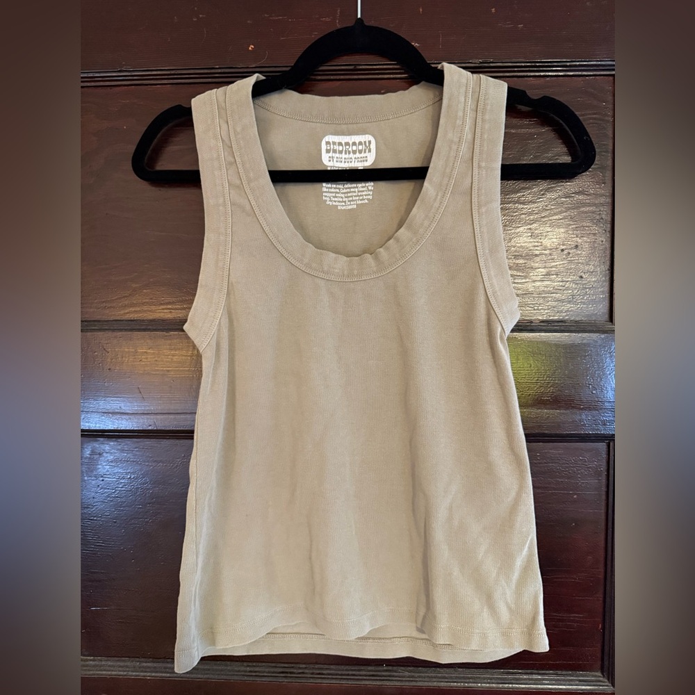 Big Bud Press Bedroom Tank Top in tan